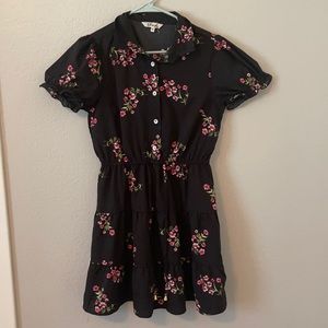 Mint of blush floral dress